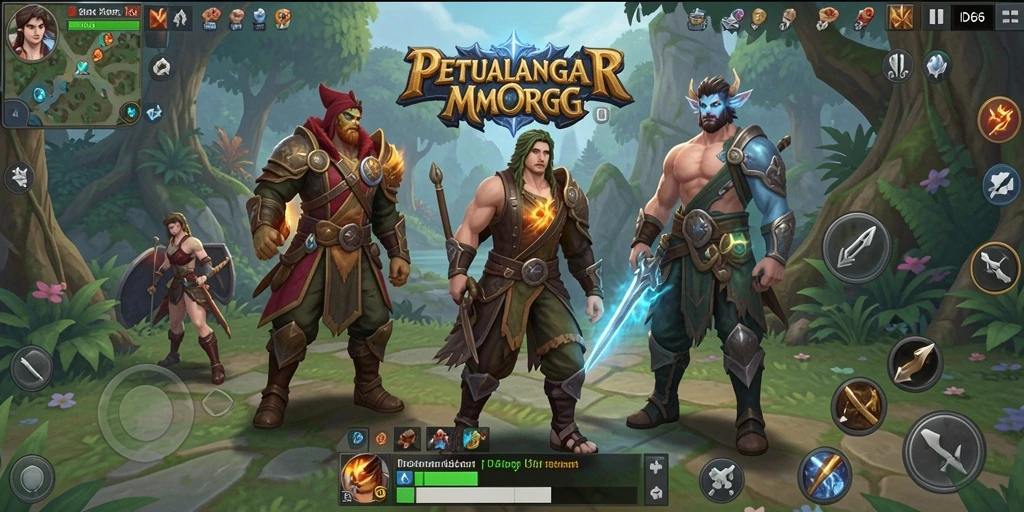 Tampilan gameplay yang menegangkan dalam dunia <strong>ID66</strong>.