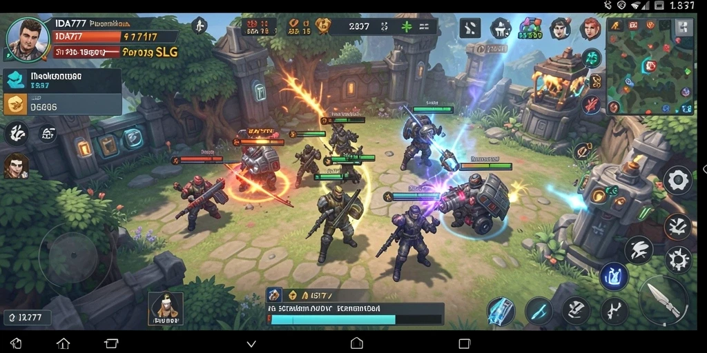 Screenshot gameplay IDA777 menampilkan strategi menarik dengan pertempuran yang intens.