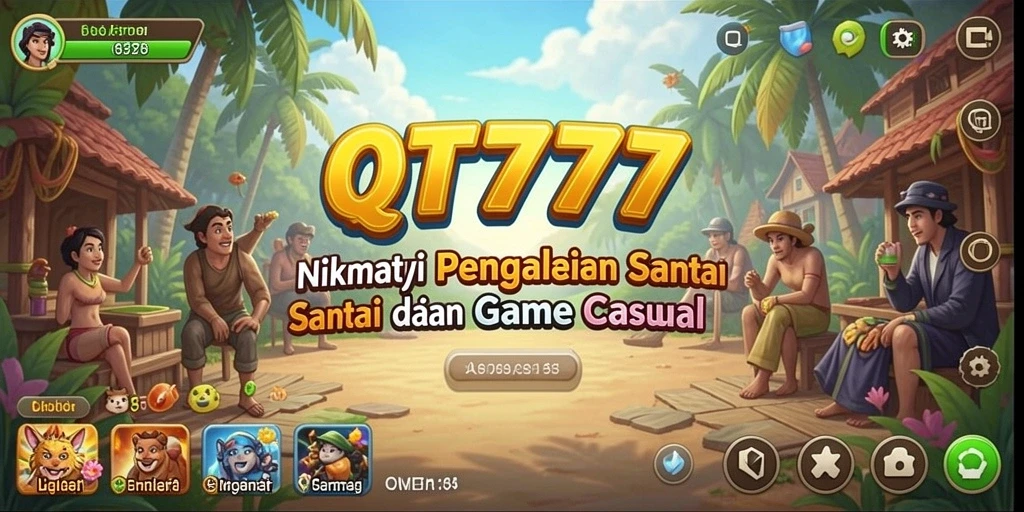 Menampilkan gameplay menarik dari QT777 yang menyenangkan.