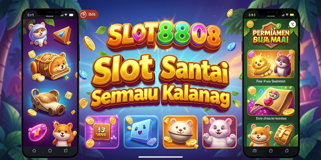 Tampilan gameplay SLOT8808 yang seru dan mengasyikkan.